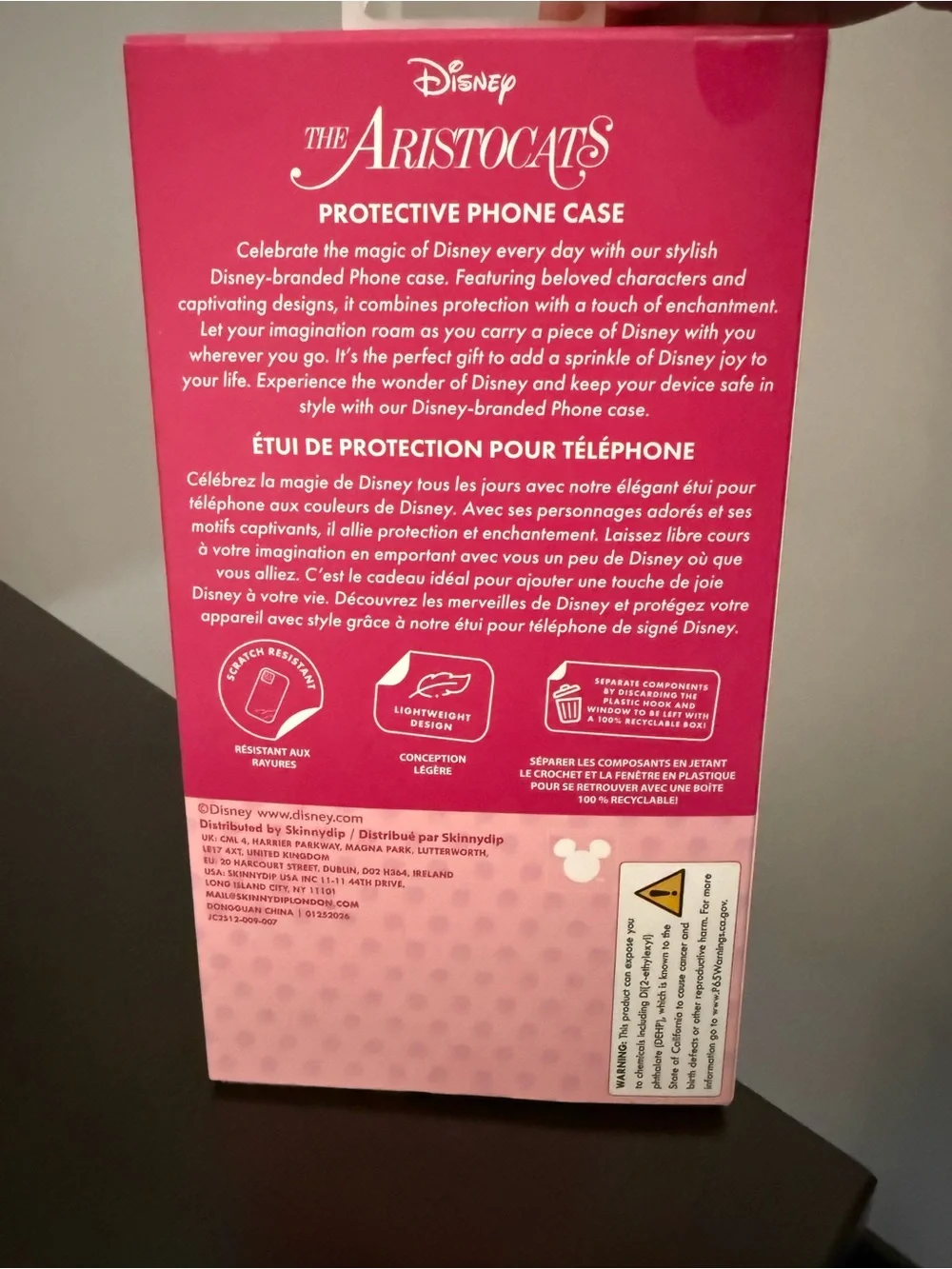 Disney  Aristocats MARIE iPhone 17 Pro Max Skinnydip  Phone Case protective NEW